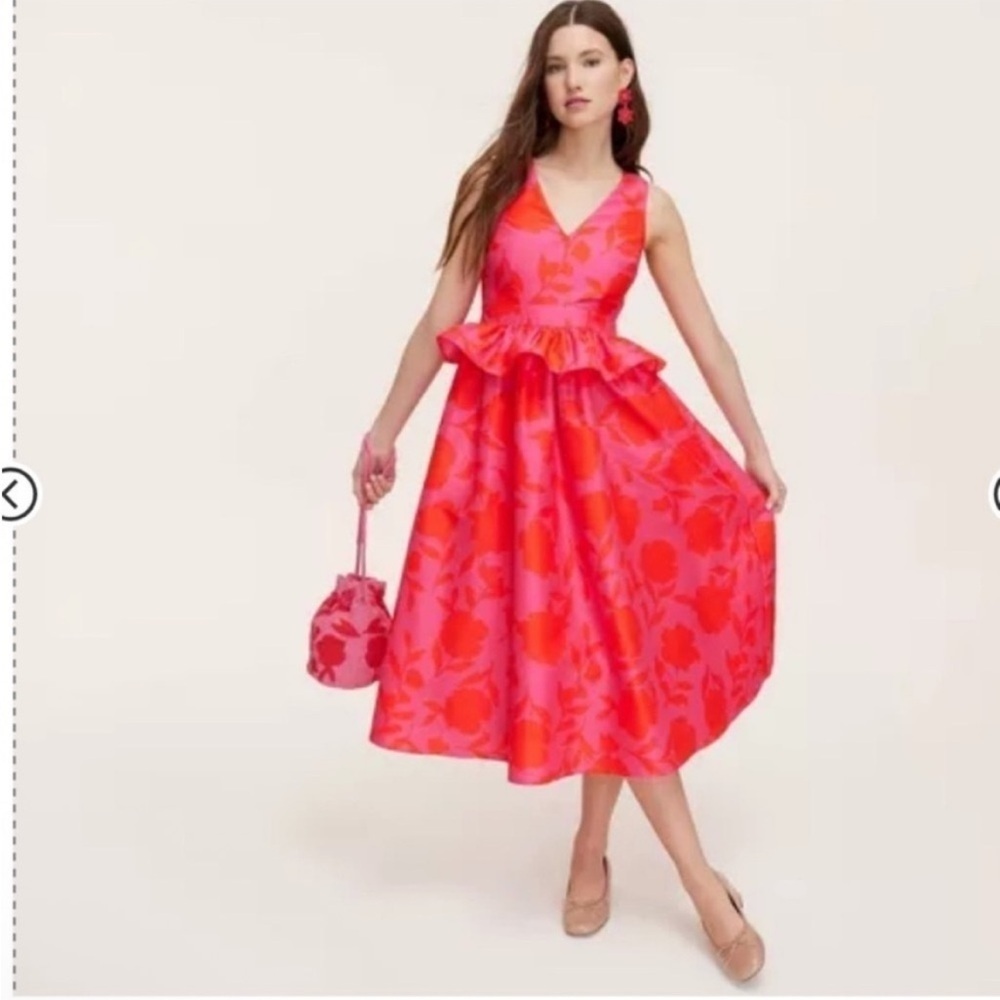 NWT Kate Spade Target Peplum Floral Dress